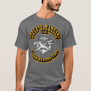 Navy Rate Special Warfare Boat Operator T-Shirt