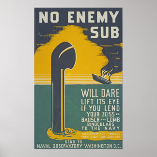 Navy recruiting World War II vintage military Poster