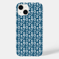 Navy sailor Element sea pattern Case-Mate iPhone C