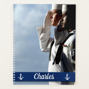 Navy Sailors Personalised Planner