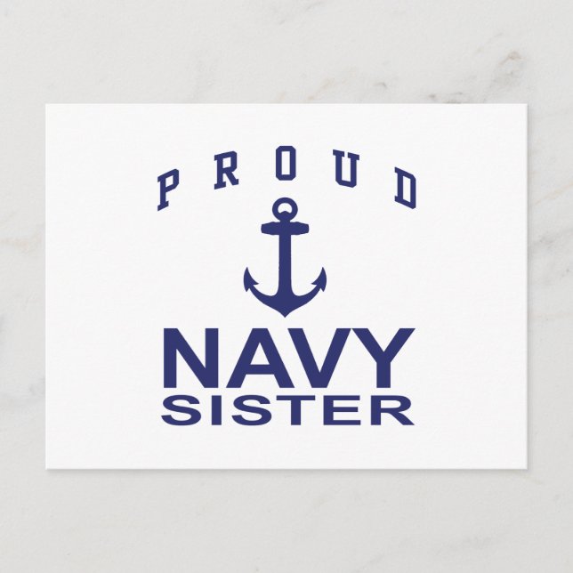 Navy Sister Postcard (Front)