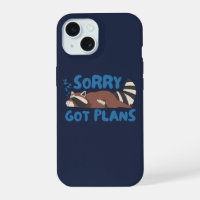 Navy Sorry Got Plans Funny Racoon