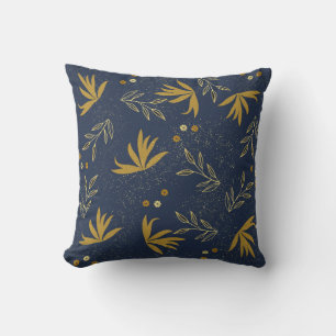 Navy Spray Cushion