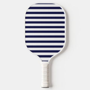 Navy Stripe Pickleball Paddle