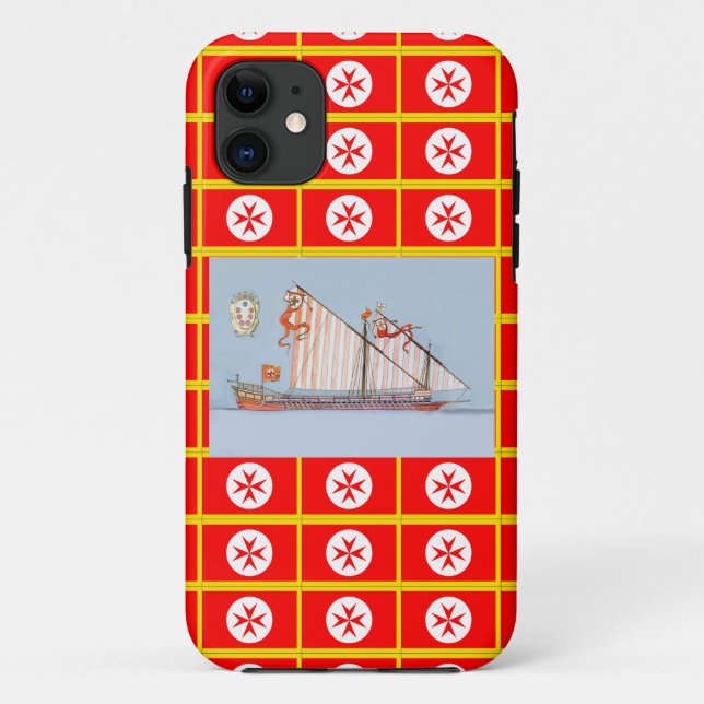 Navy Tuscany Medici Case-Mate iPhone Case (Back)