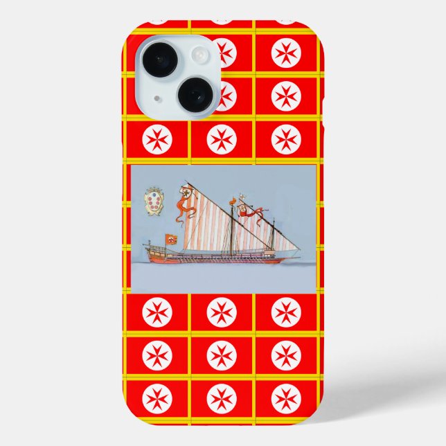 Navy Tuscany Medici Case-Mate iPhone Case (Back)