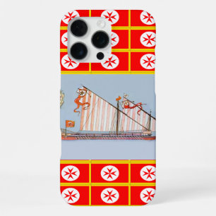 Navy Tuscany Medici Nautıcal iPhone 16 Pro Max Case