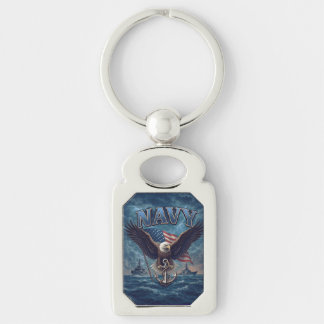 Navy USN Veteran Key Ring