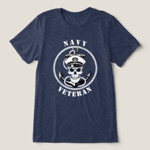 Navy Veteran Tri-Blend Shirt