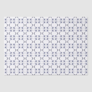 Navy White Black Blue Pink Gavel Tissue Paper