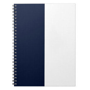 Navy & White CUSTOM Notebook