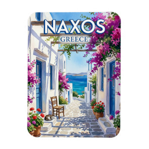 Naxos, Cyclades, Greece Greece Magnet