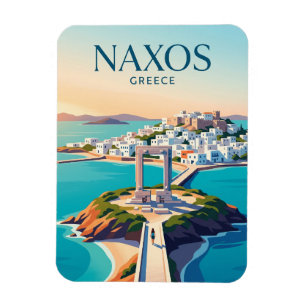 Naxos Greece Magnet
