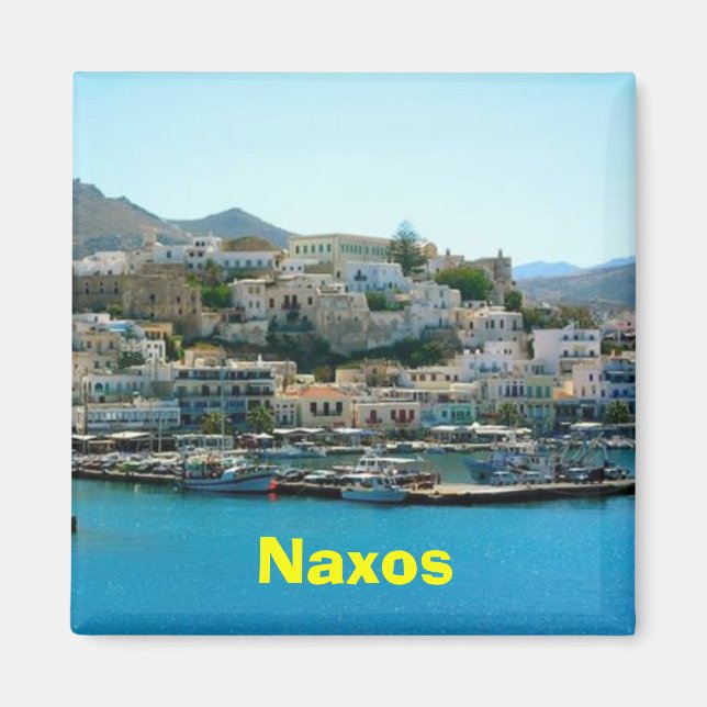 Naxos Greece magnet (Front)