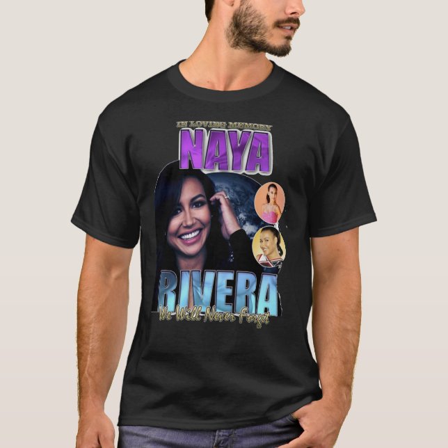 Naya Rivera Rest In Peace RIP Memorial gift Classi T-Shirt (Front)