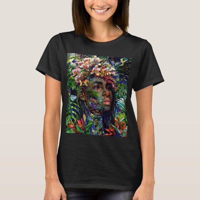 “Nayari” - Jungle Mirage - Women In Amazonia   T-Shirt (Front)
