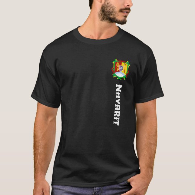 Nayarit Mexico Camisa T-Shirt (Front)