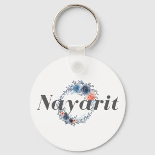 Nayarit Mexico Travel Destination Bridesmaid Keyc Key Ring