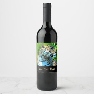 Nayla the Jaguar Wine Label