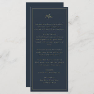 nayv sunflower wedding menu