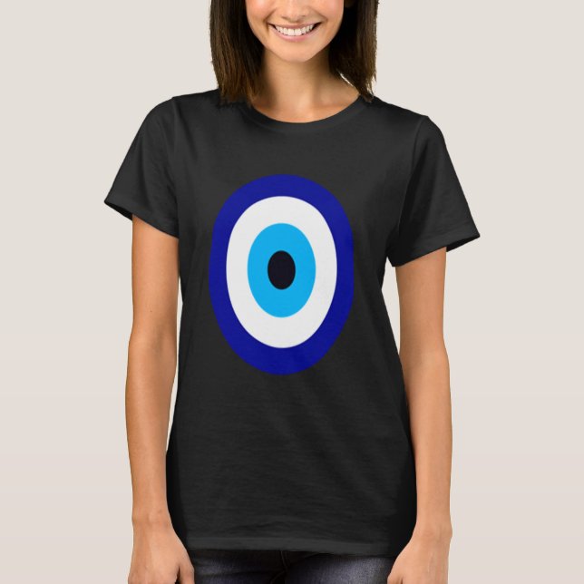 Nazar Eye of Fatima Nazar Boncugu Evil Eye T-Shirt (Front)