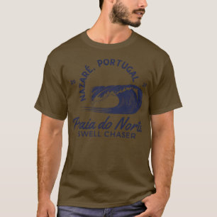 Nazar Portugal Big Wave Surfing Surf Waves 3 T-Shirt