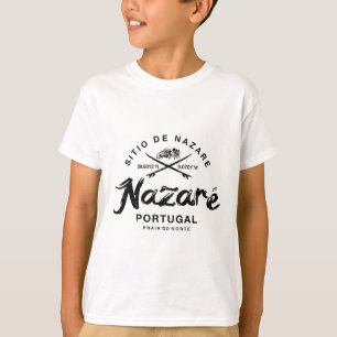 Nazare Portugal Vintage Surfing T-Shirt