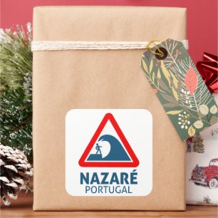Nazare Square Sticker