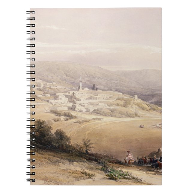Nazareth, April 28th 1839, plate 28 from Volume I Notebook (Front)