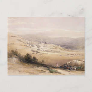 Nazareth, April 28th 1839, plate 28 from Volume I Postcard