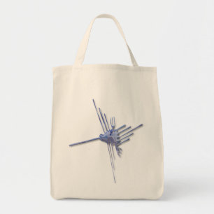 Nazca Hummingbird glass tote Bag