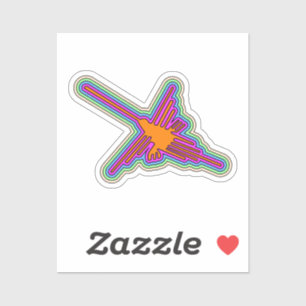 Nazca Hummingbird Peru Drawing 