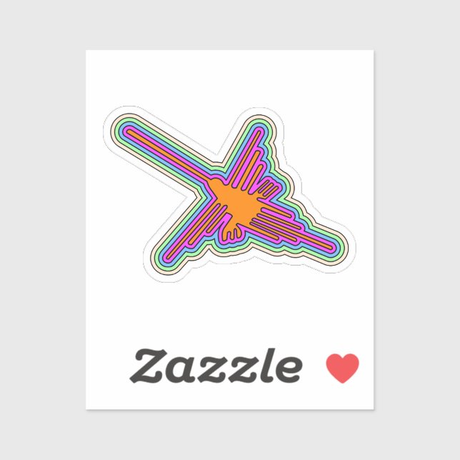 Nazca Hummingbird Peru Drawing  (Sheet)