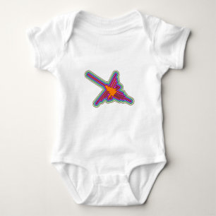 Nazca Hummingbird Peru Drawing Baby Bodysuit