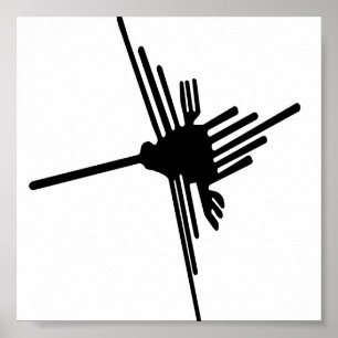 Nazca Hummingbird poster