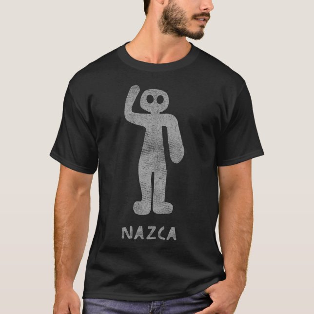 Nazca Lines Astronaut T-Shirt (Front)