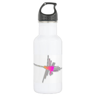 Nazca Lines Hummingbird 532 Ml Water Bottle