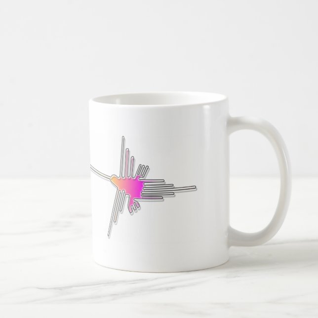 Nazca Lines Hummingbird Coffee Mug (Right)