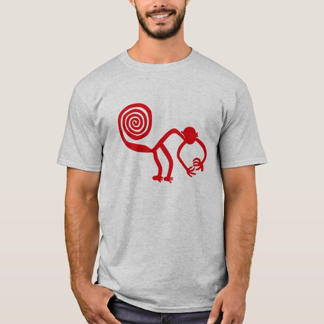 Nazca Monkey T-Shirt (Front)