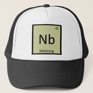 Nb - Nebelung Cat Chemistry Periodic Table Trucker Hat