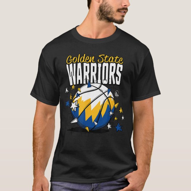 NBA Golden State Warriors Basketball Stars boy T-Shirt (Front)