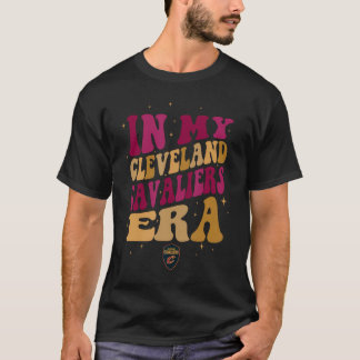 Nba In My Cleveland Cavaliers Era Retro Wave Logo  T-Shirt