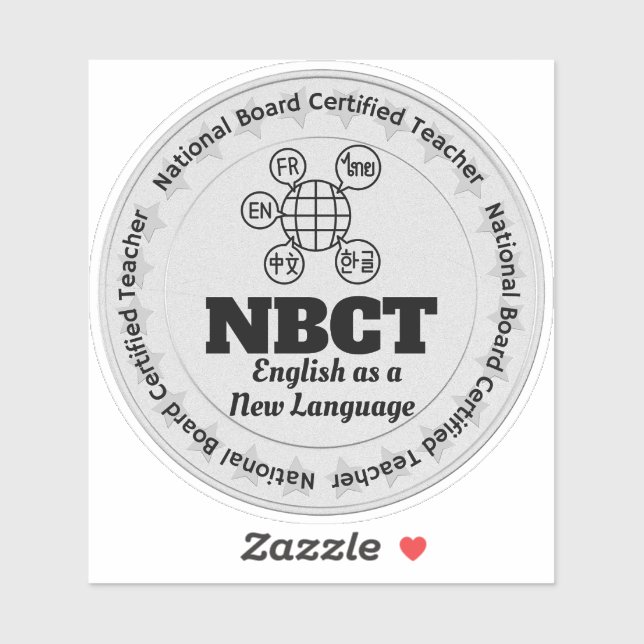 NBCT Teacher English as a New Language  (Sheet)