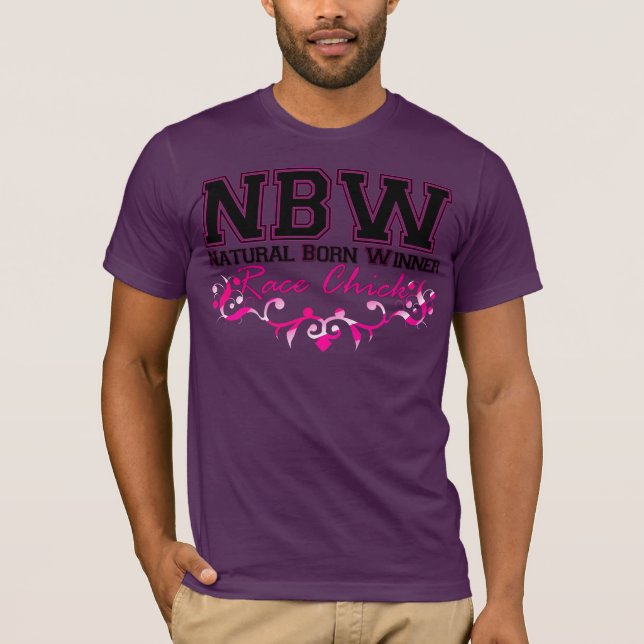 NBW Purple Girlfriend T-Shirt (Front)