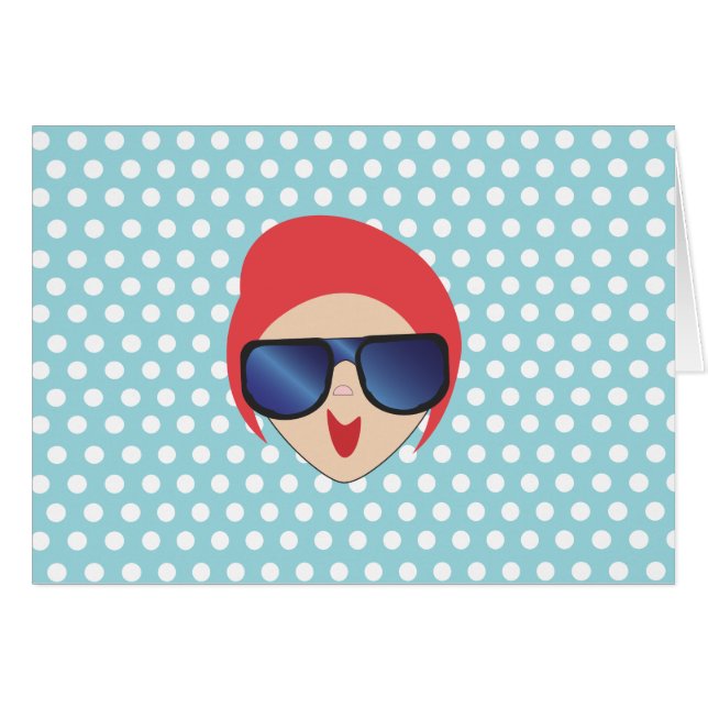 nc 0412 Shades Girl (Front Horizontal)