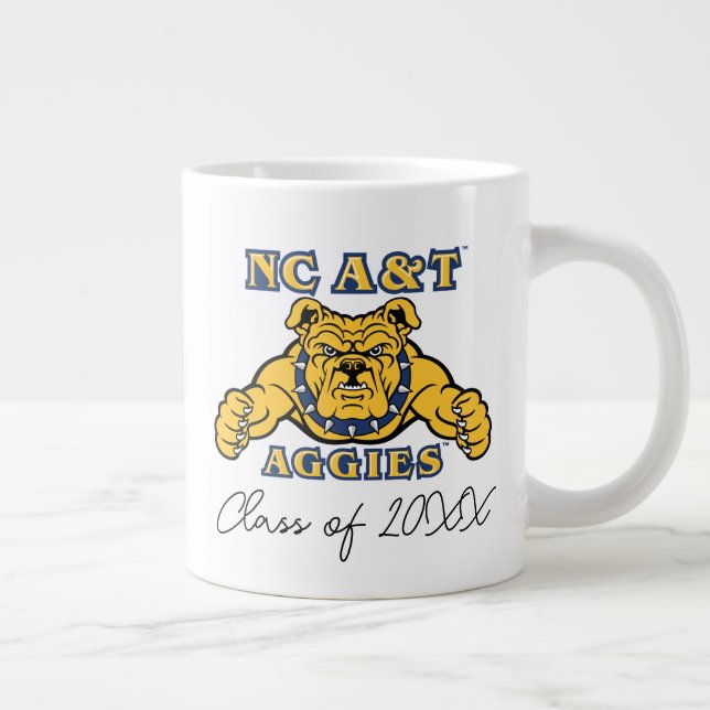 NC A&T Aggies | Aggie Bulldog Large Coffee Mug (Right)
