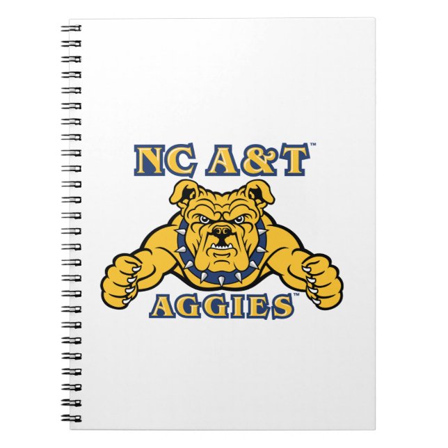 NC A&T Aggies | Aggie Bulldog Notebook (Front)
