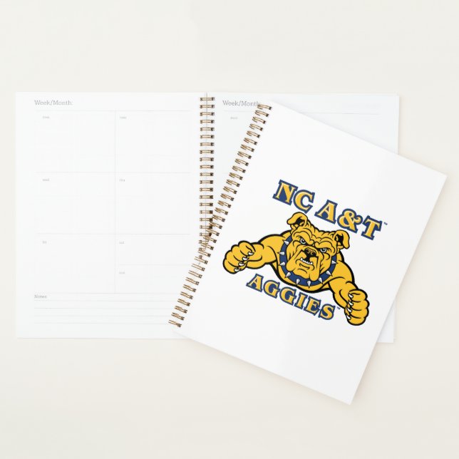 NC A&T Aggies | Aggie Bulldog Planner (Display)