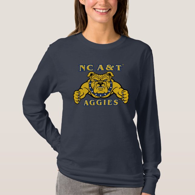 NC A&T Aggies | Aggie Bulldog T-Shirt (Front)