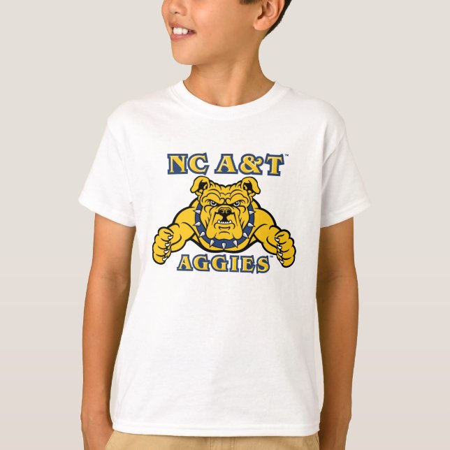 NC A&T Aggies | Aggie Bulldog T-Shirt (Front)